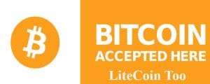Now Accepting Bitcoin and Litecoin Payments